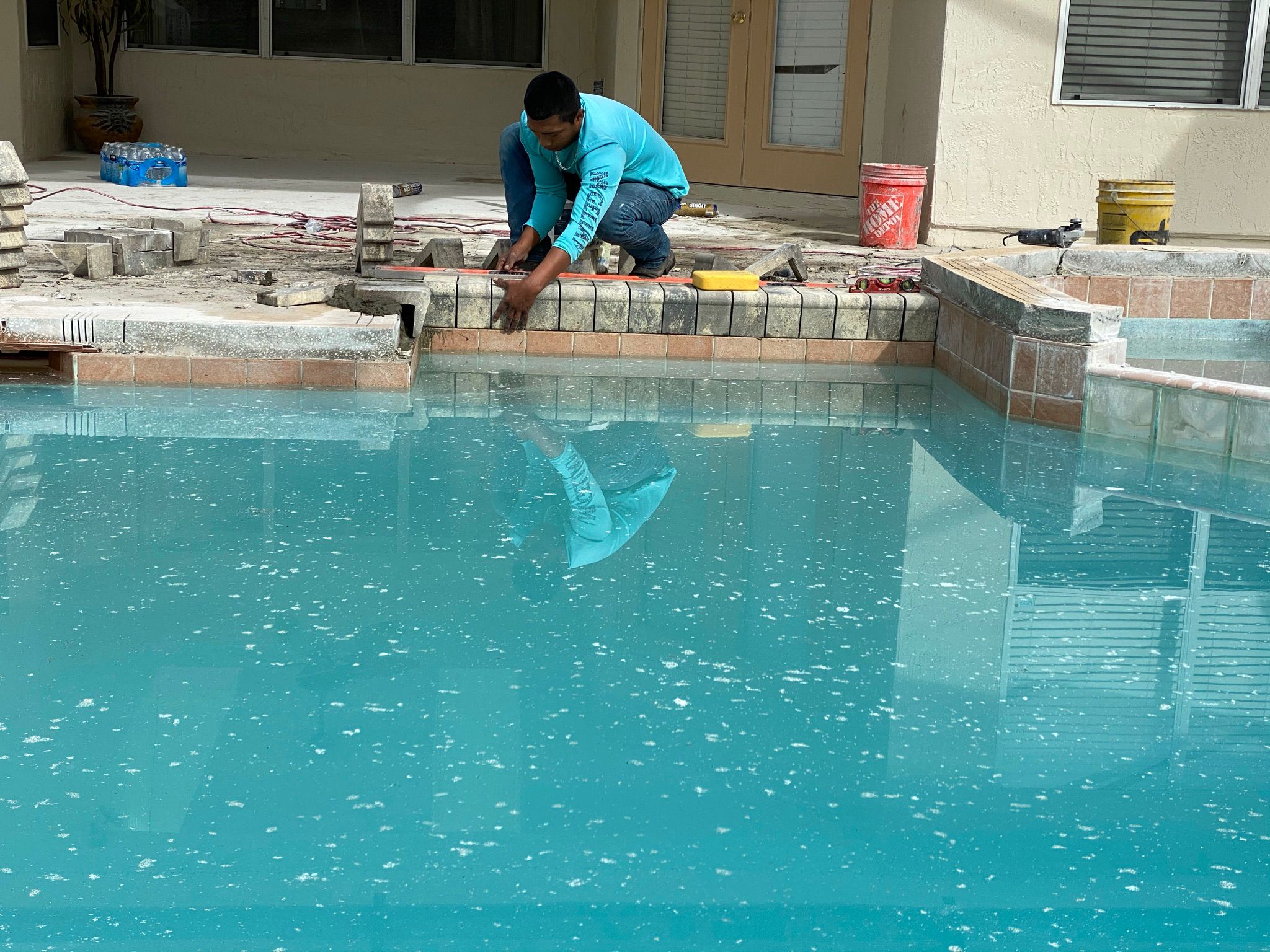 Pool Deck Paver project 6 in Fleming Island FL
