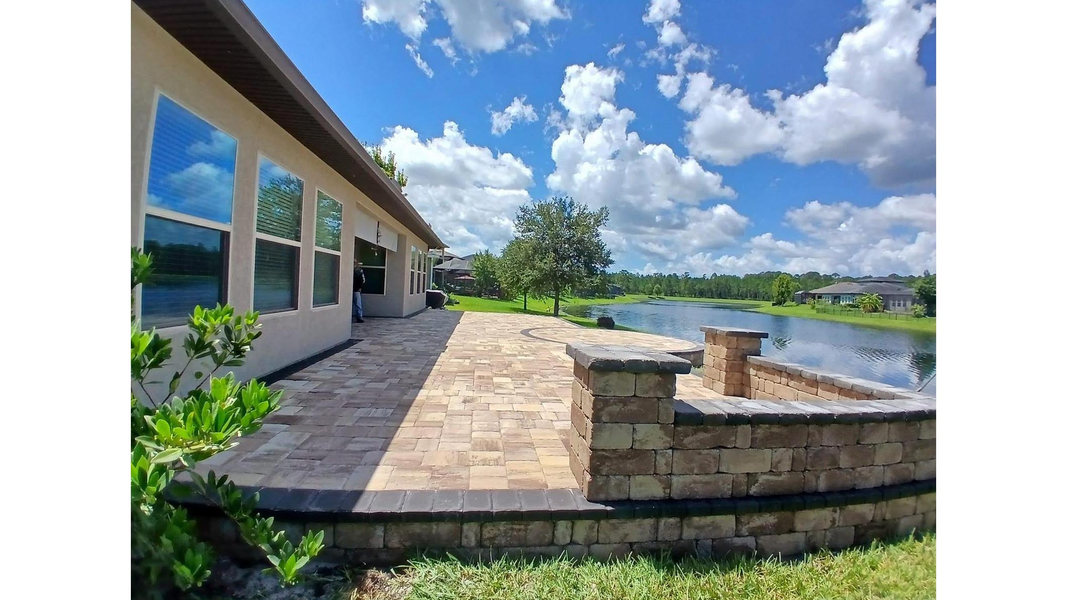 Deck Paver installation in Springfield FL