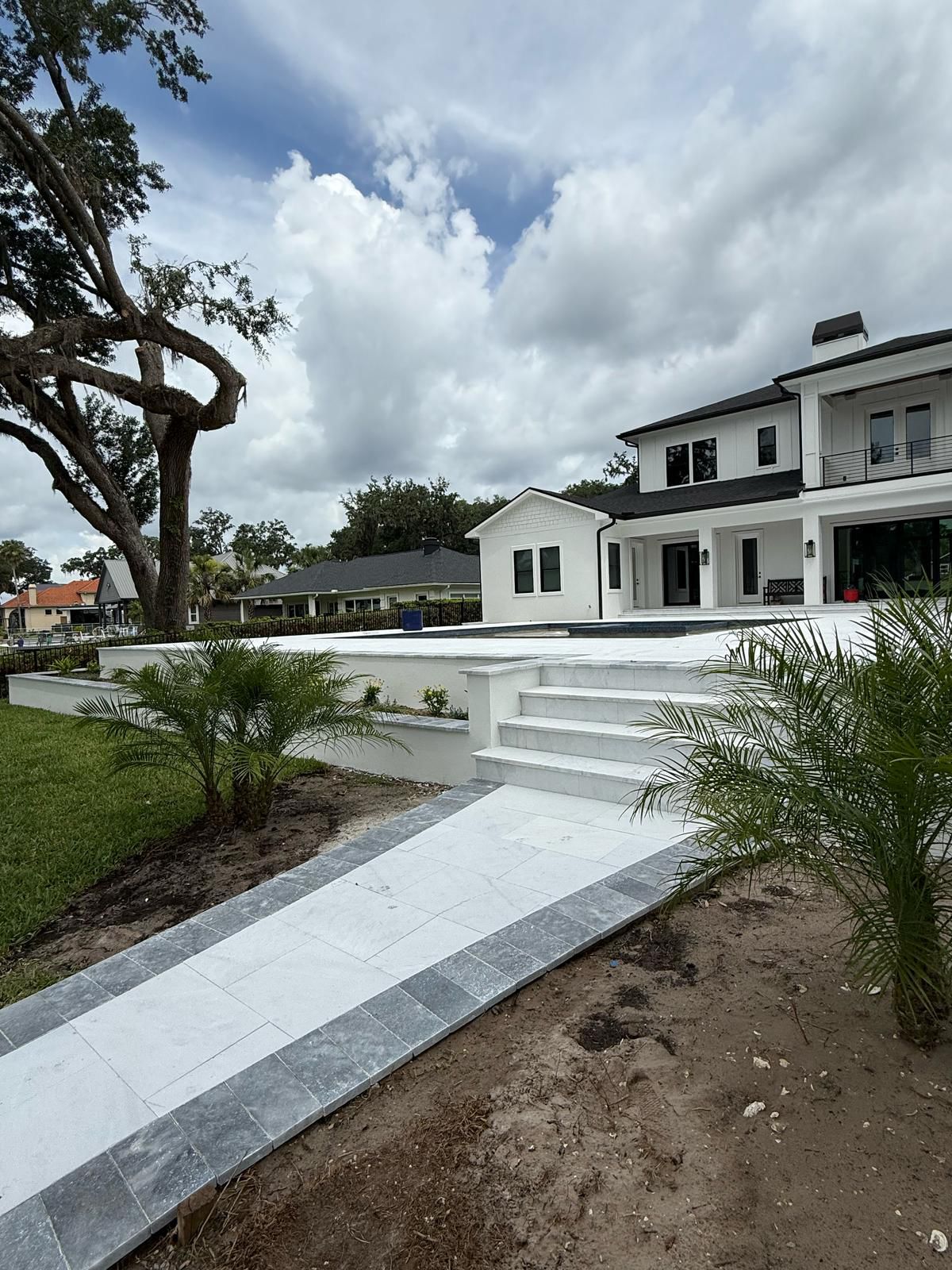 Fire pit paver installation Jacksonville