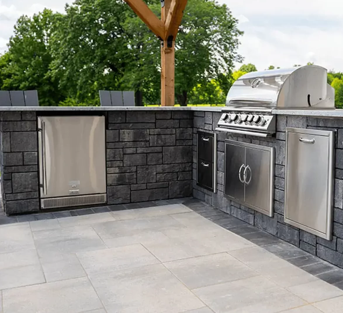 Outdoor kitchen construction Jacksonville