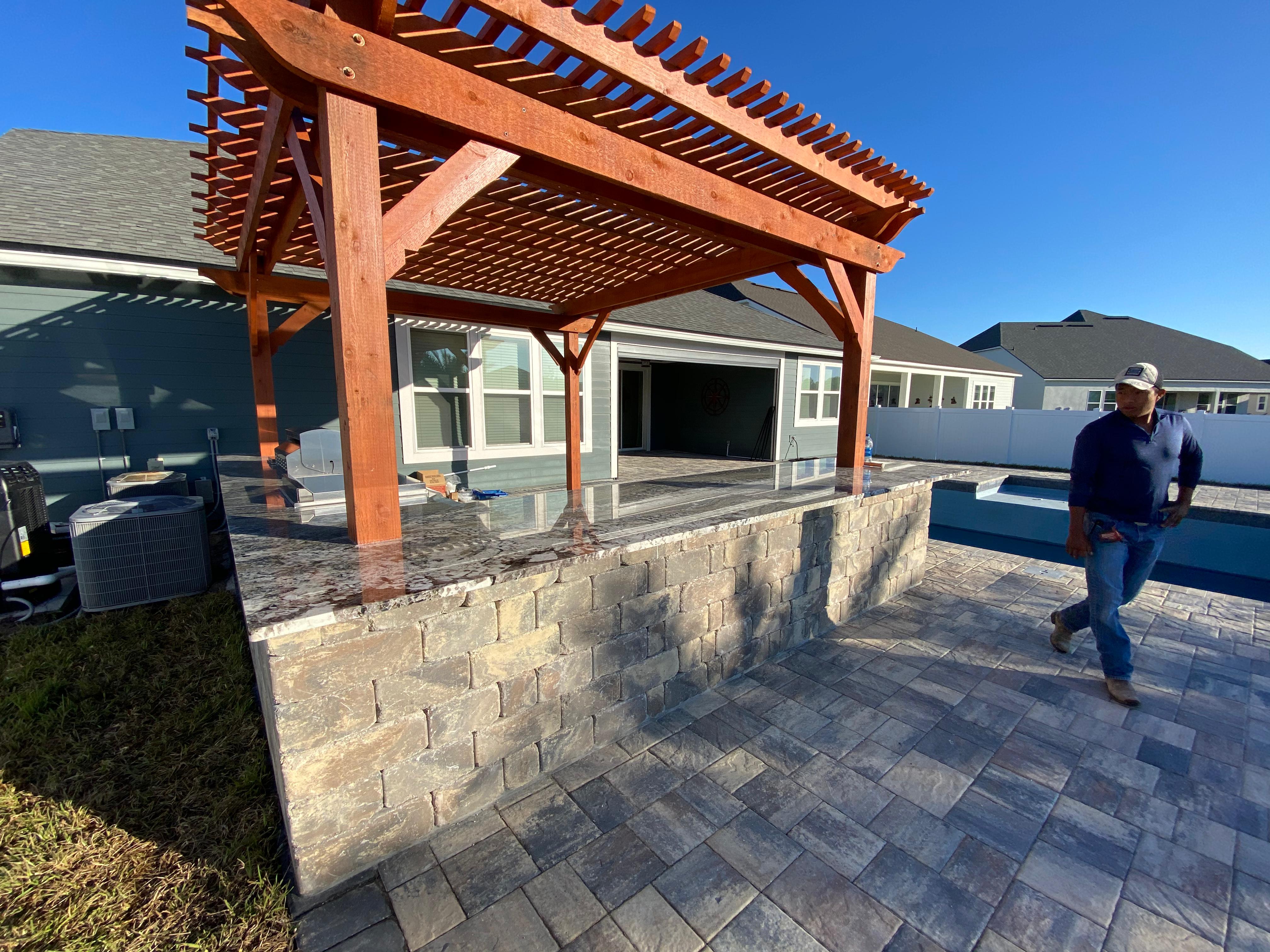 Pergola construction Jacksonville